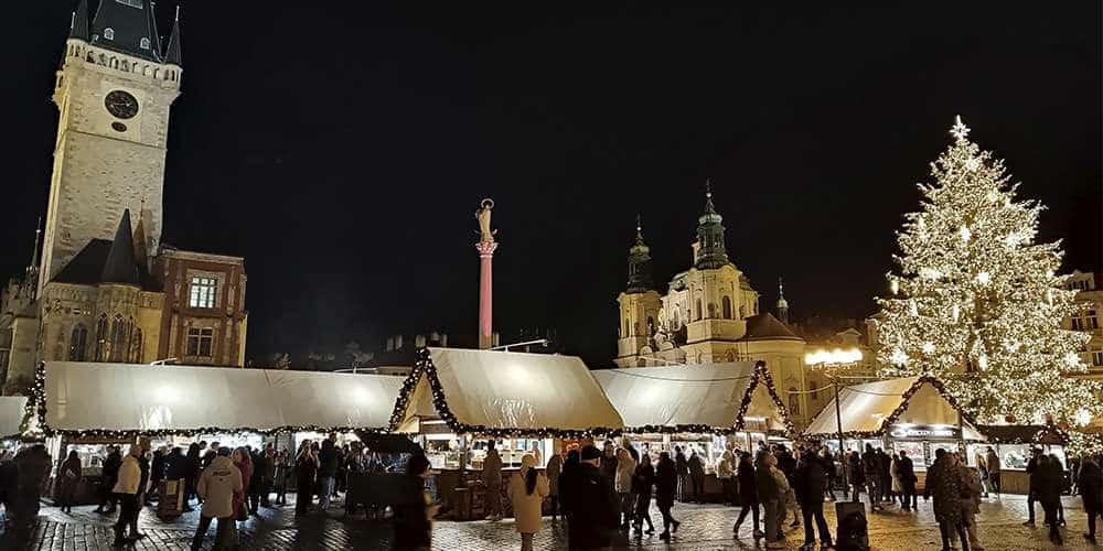 Mercadillos navideños en Praga
