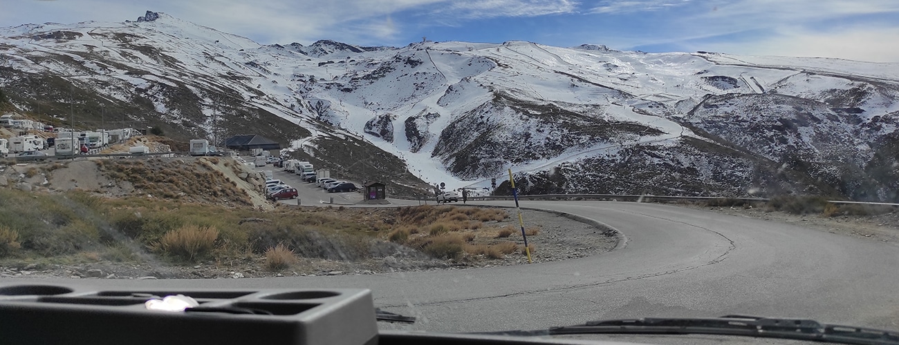 Consejos para viajar en furgoneta camper en invierno
