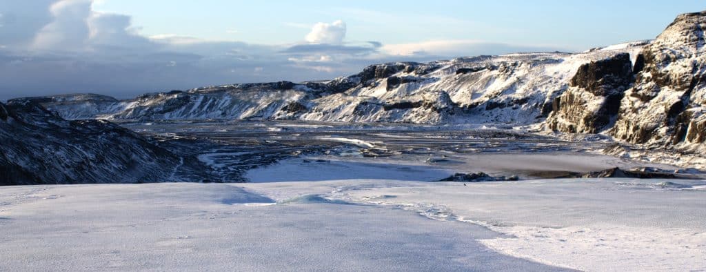 Trekking glaciar Sólheimajökull (Islandia)